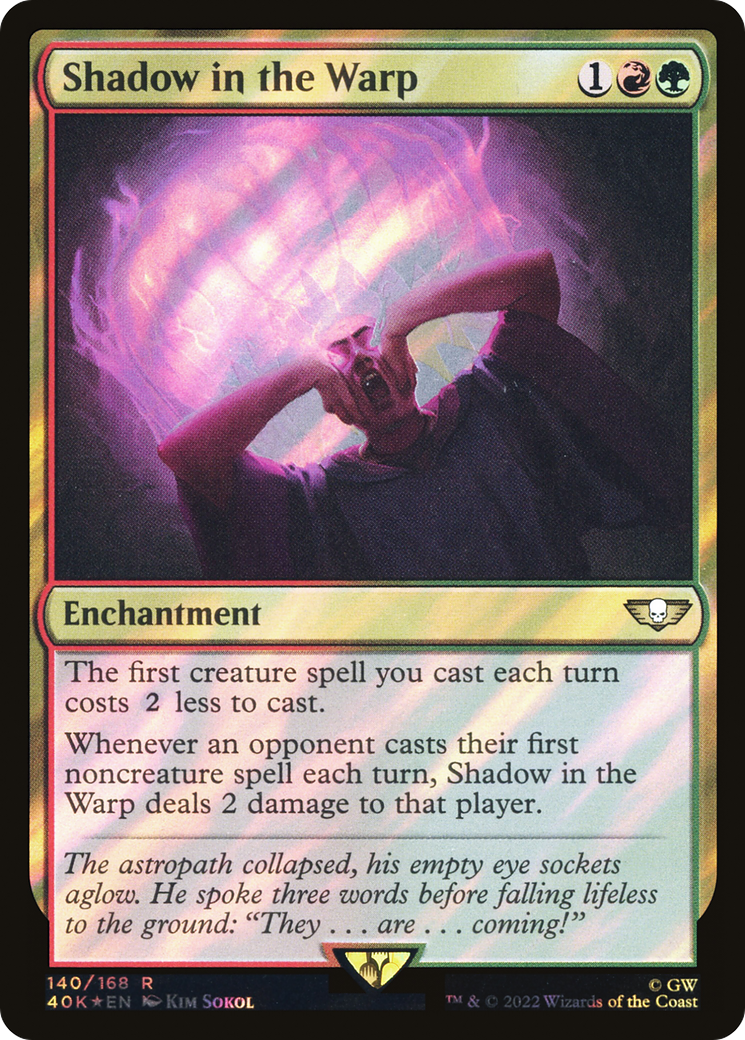 Shadow in the Warp (Surge Foil) - Universes Beyond: Warhammer 40,000 (40K)