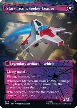 Starscream, Power Hungry (Shattered Glass) - Universes Beyond: Transformers (BOT)