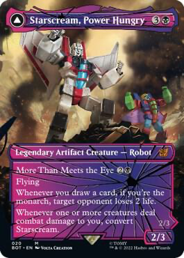 Starscream, Power Hungry (Shattered Glass) - Universes Beyond: Transformers (BOT)
