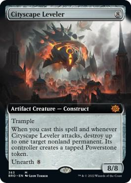 Cityscape Leveler (Extended Art) - The Brothers' War (BRO)