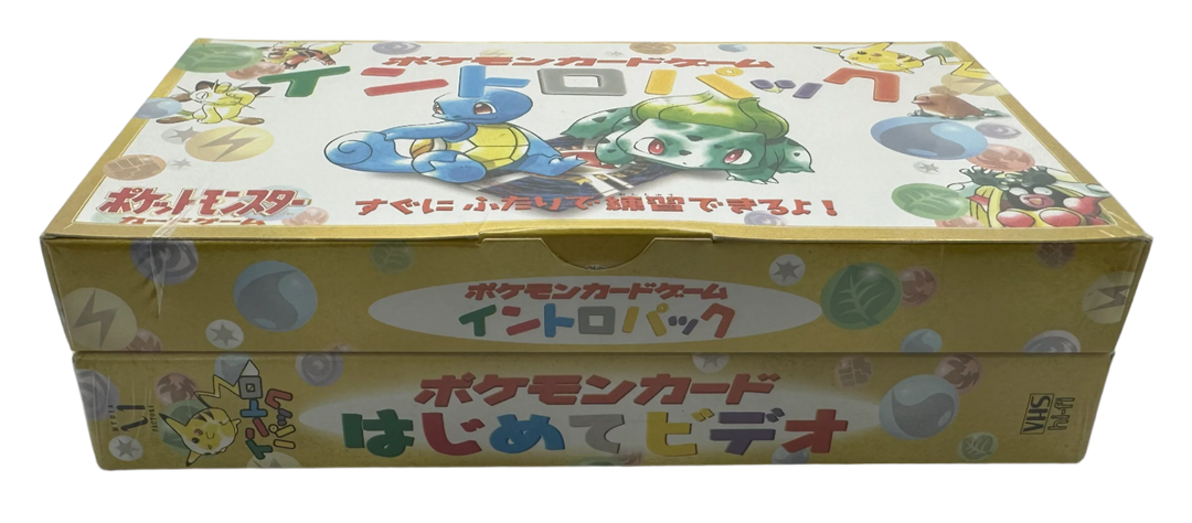 1999 Japanese Pokemon Intro Pack Deck VHS Sealed