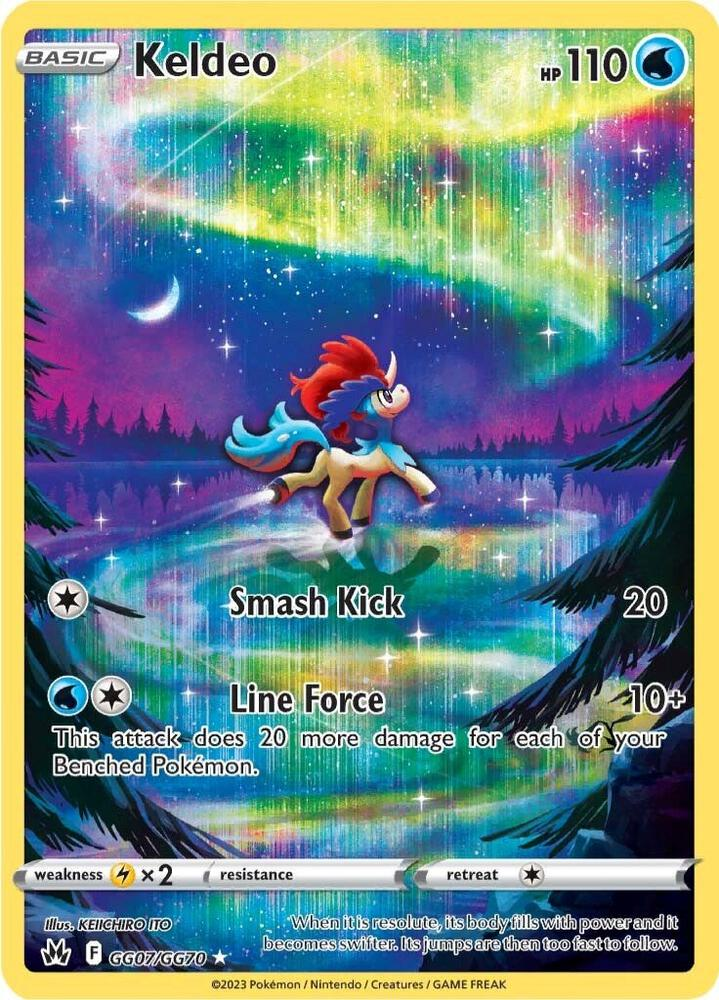 Keldeo - SWSH: Crown Zenith: Galarian Gallery (CRZ:GG)