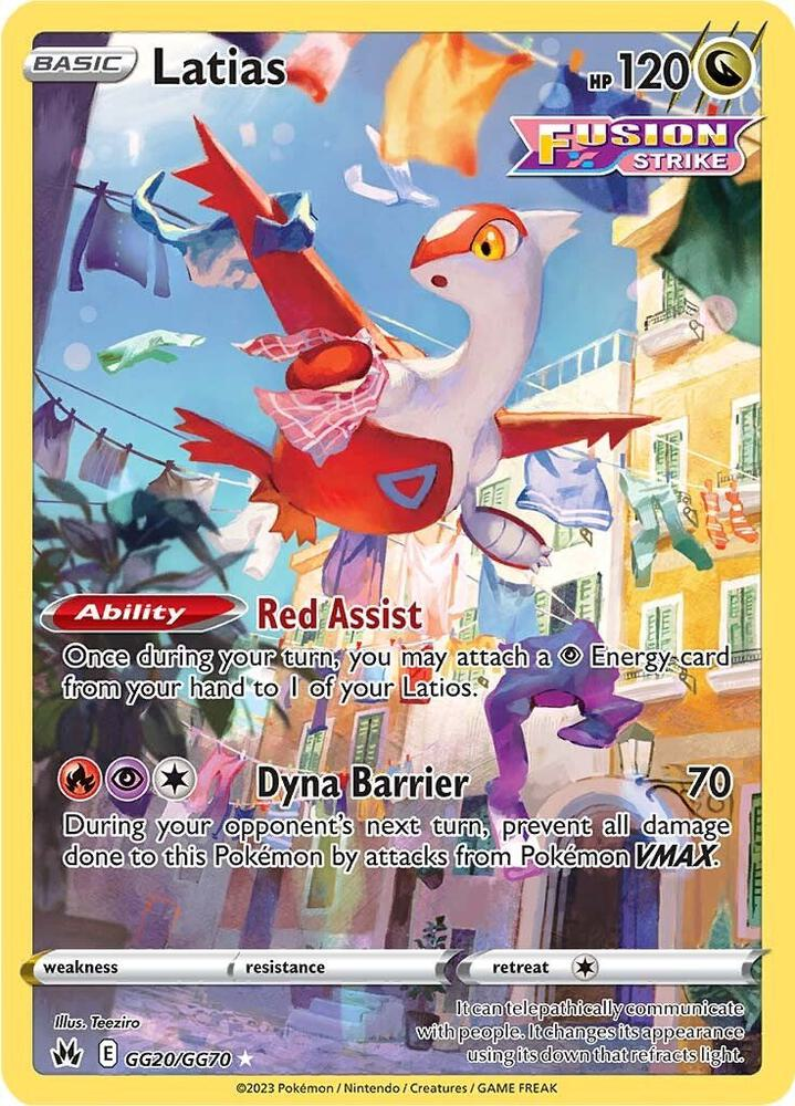Latias - SWSH: Crown Zenith: Galarian Gallery (CRZ:GG)