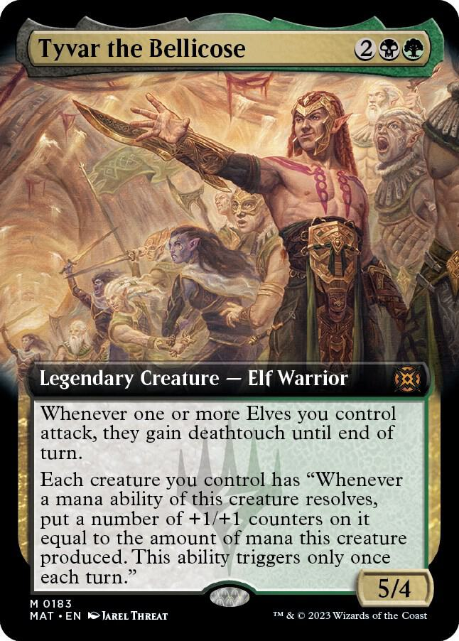 Tyvar the Bellicose (Extended Art) - March of the Machine: The Aftermath (MAT)