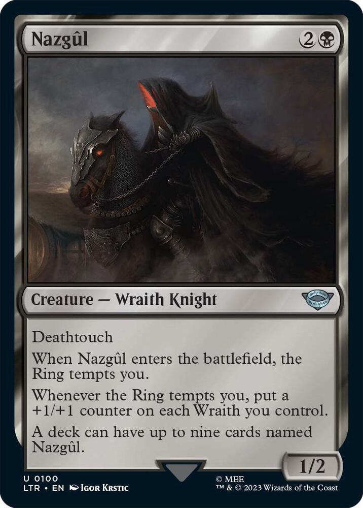 Nazgul (0100) - Universes Beyond: The Lord of the Rings: Tales of Middle-earth (LTR)