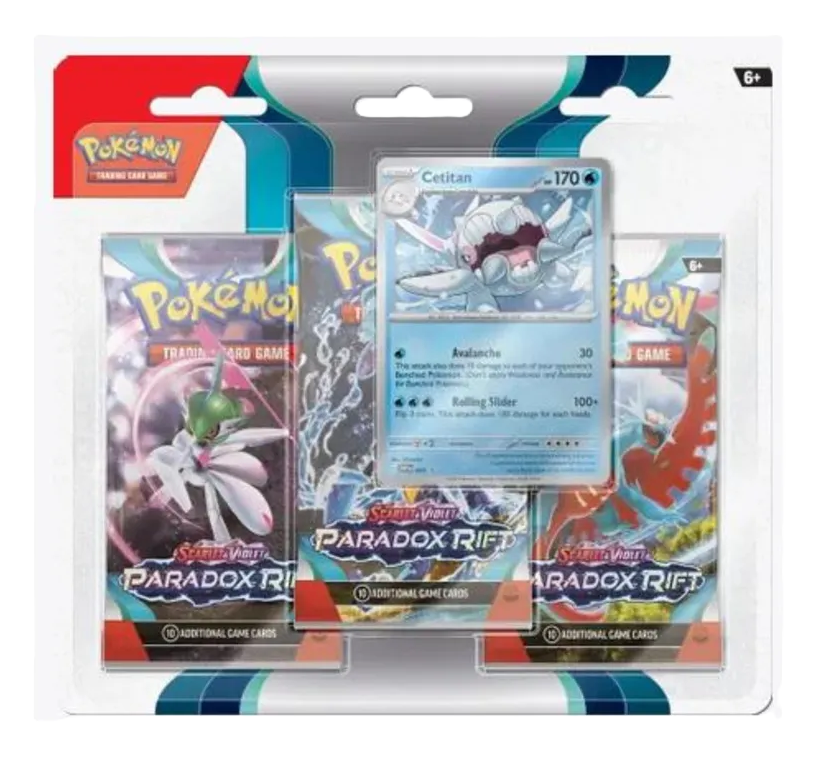 Scarlet & Violet - Paradox Rift 3 Pack Blister