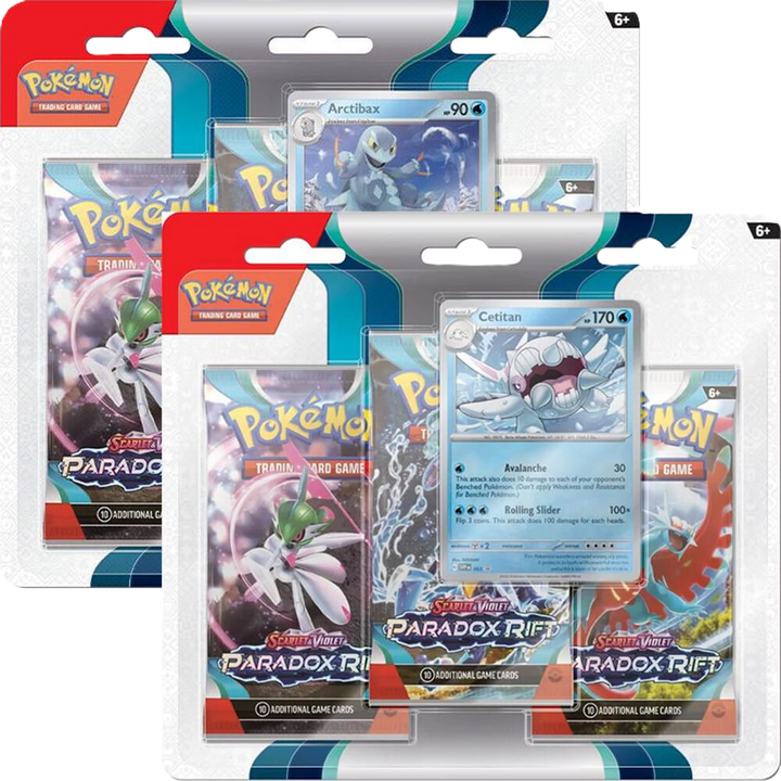 Scarlet & Violet - Paradox Rift 3 Pack Blister