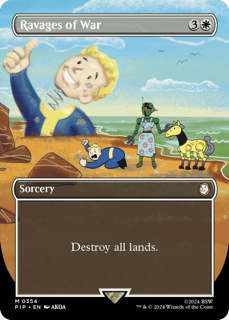 Ravages of War (Borderless) - Universes Beyond: Fallout (PIP)