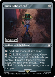 Luck Bobblehead (Serial Numbered) - Universes Beyond: Fallout (PIP)