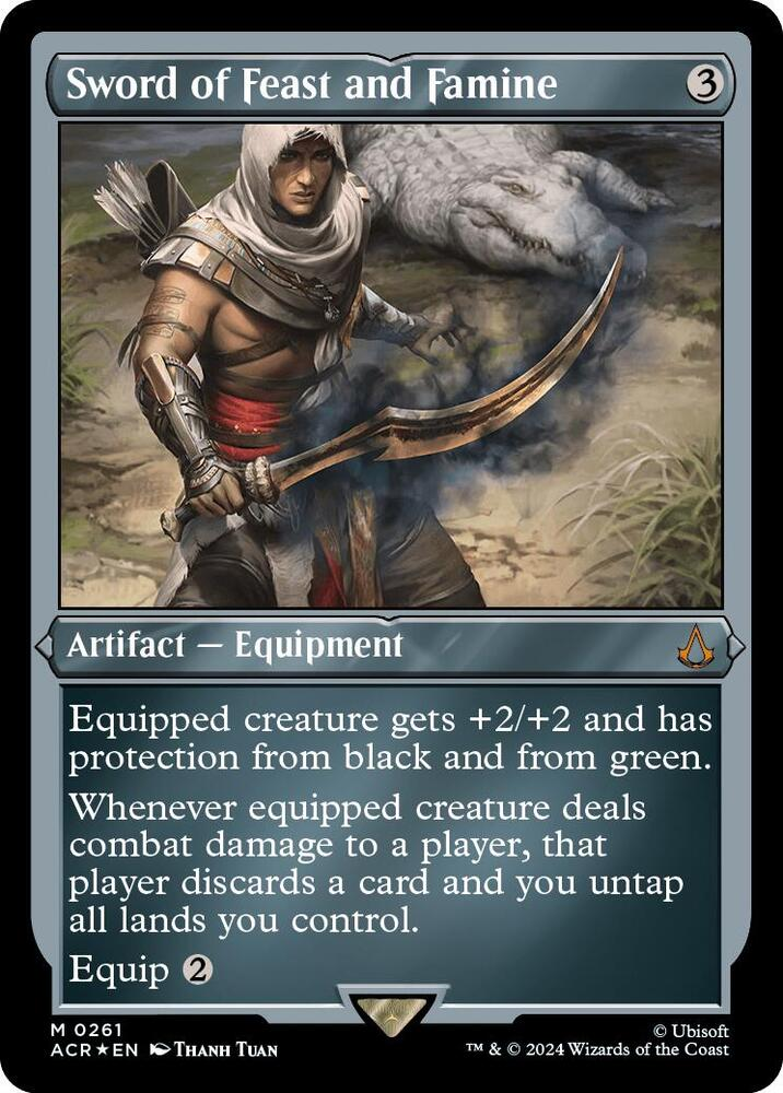 Sword of Feast and Famine (Foil Etched) - Universes Beyond: Assassin's Creed (ACR)