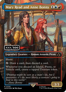 Mary Read and Anne Bonny (English) (Serial Numbered) - Universes Beyond: Assassin's Creed (ACR)
