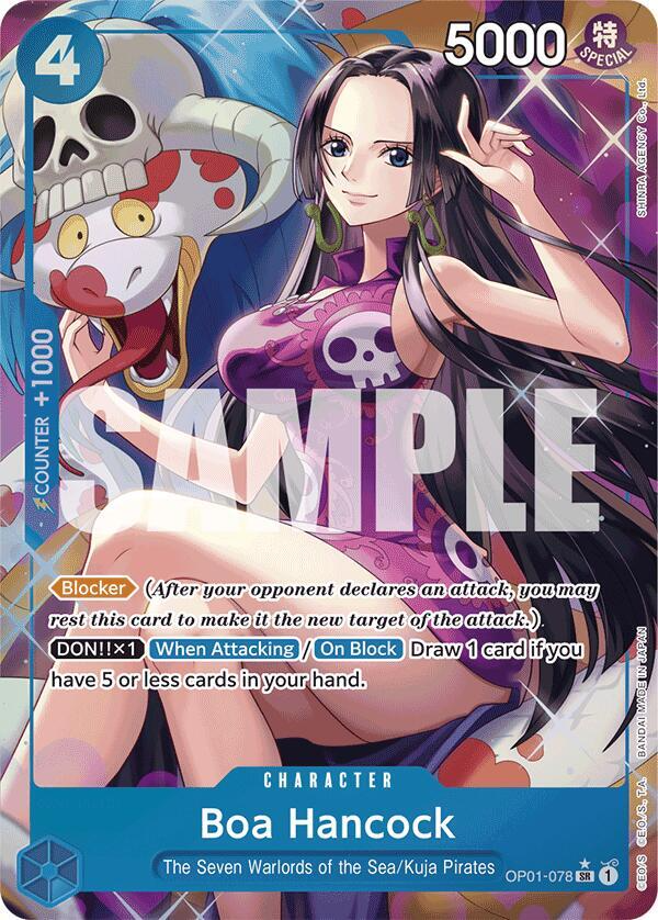 Boa Hancock (OP01-078) (Alternate Art) - Premium Booster - The Best - (PRB-01)