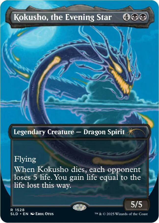 Kokusho, the Evening Star (Rainbow Foil) - Secret Lair Drop Series (SLD)