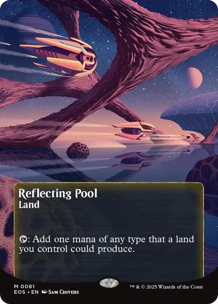 Reflecting Pool (0081) (Borderless) - Edge of Eternities: Stellar Sights (EOS)