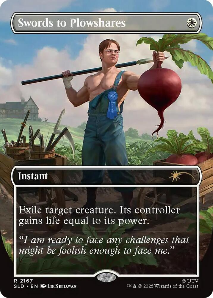 Swords to Plowshares (2167) - Secret Lair Drop Series (SLD)