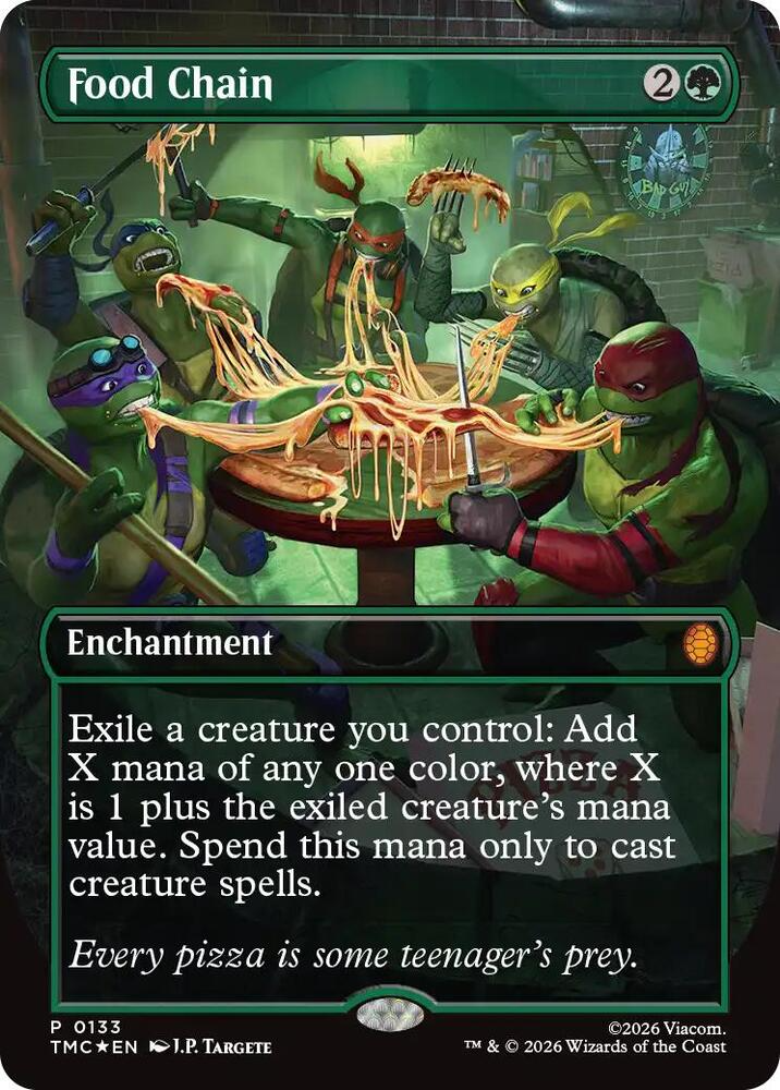 Food Chain (Borderless) - Commander: Teenage Mutant Ninja Turtles (TMC)