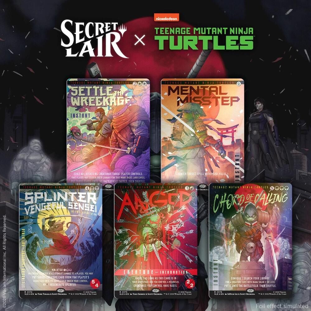 Secret Lair x Teenage Mutant Ninja Turtles: The Last Ronin - Traditional Foil Edition