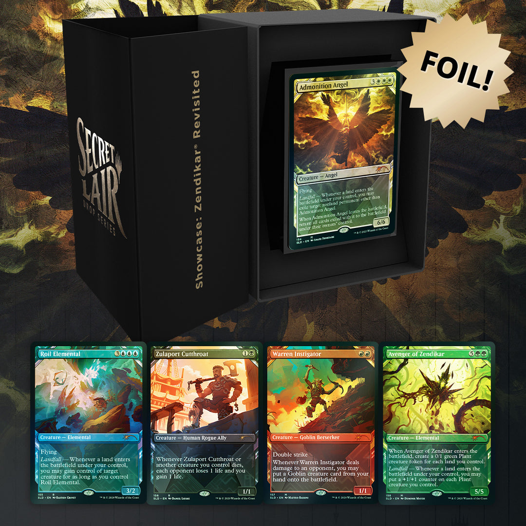 Secret Lair Drop: Showcase: Zendikar Revisited - Traditional Foil Edition