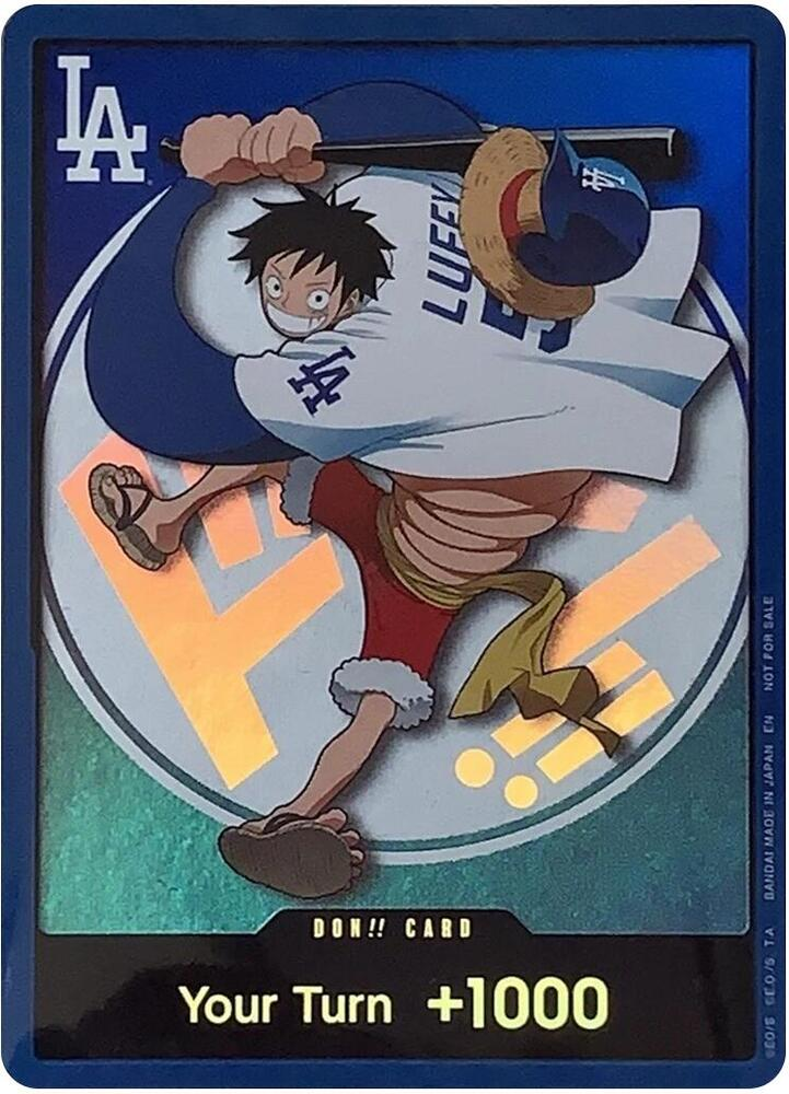 DON!! Card (LA Dodgers 2026 Promo) - One Piece Promotion Cards (OP-PR)