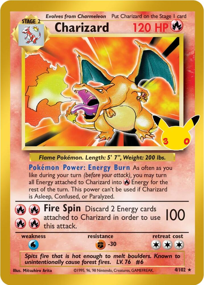 Charizard - ME: 30th Celebration Classic Collection (30C)