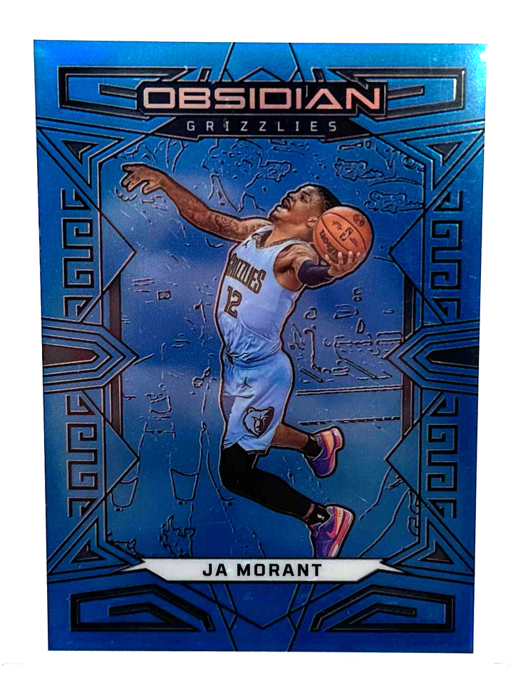 2022-23 Obsidian Basketball -  Ja Morant 13 - Blue /16