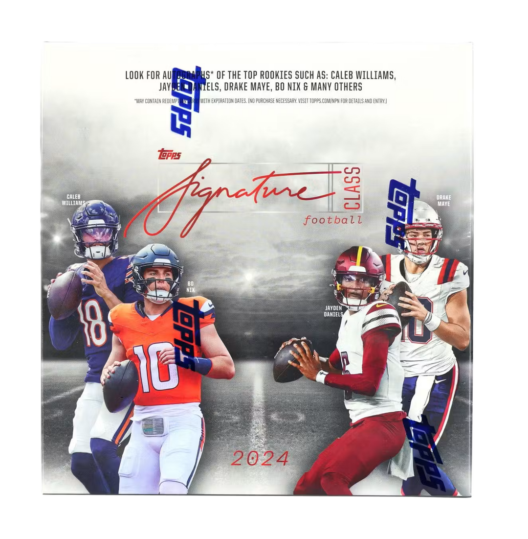 2024 Topps Signature Class Football Mega Box
