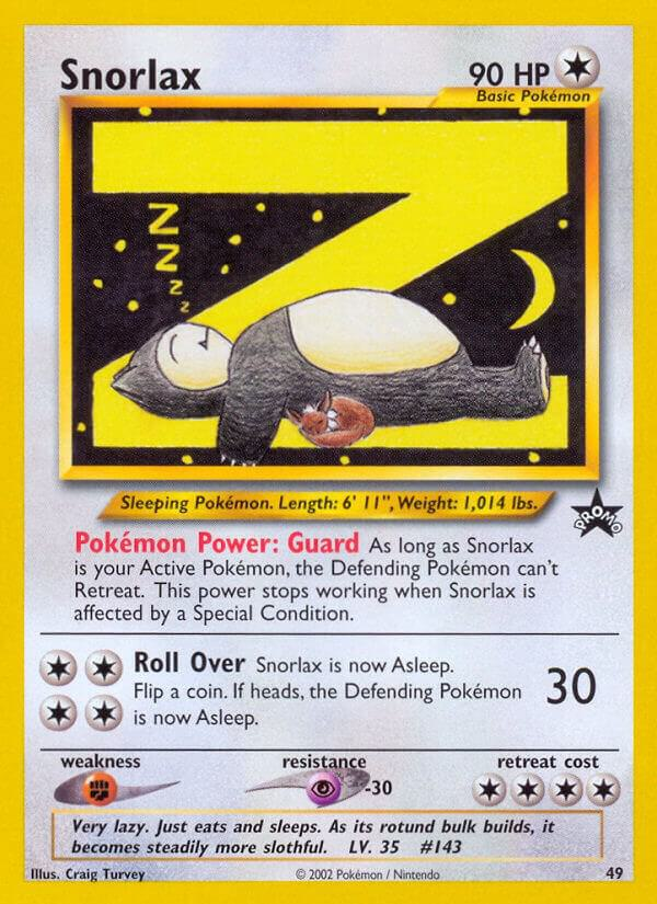 Snorlax - WoTC Promo (PR)