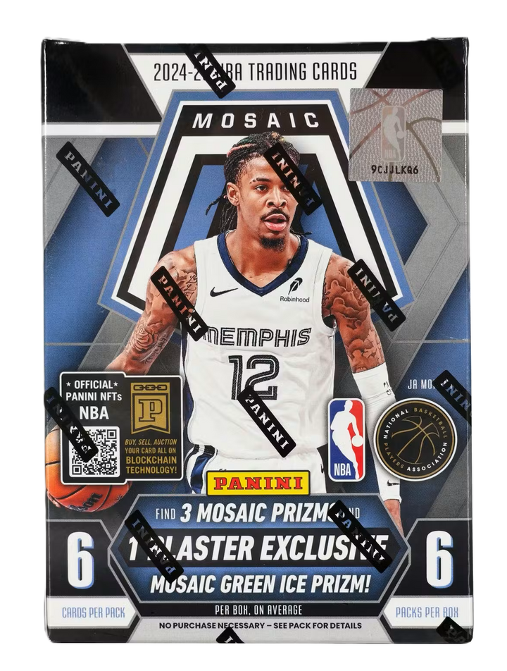 2024-25 Panini Mosaic Basketball Hobby 6-Pack Blaster Box