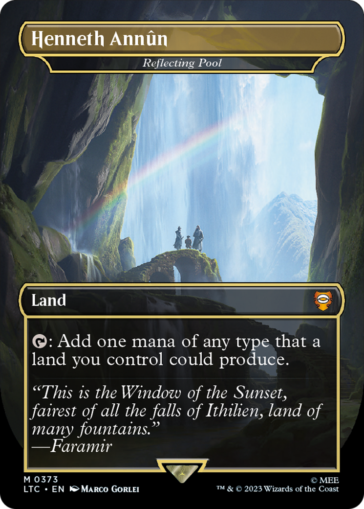 Henneth Annun - Reflecting Pool (Borderless)