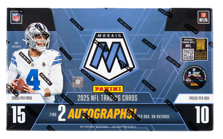 2025 Panini Mosaic Football Hobby Box