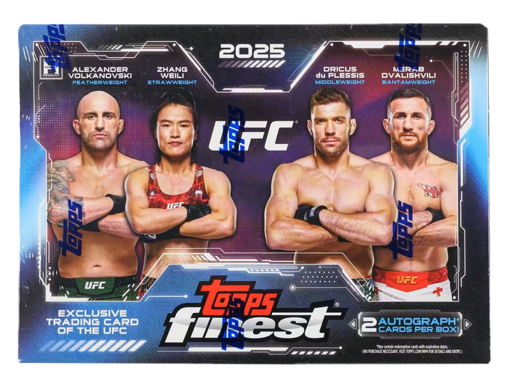 2025 Topps UFC Finest Hobby Box