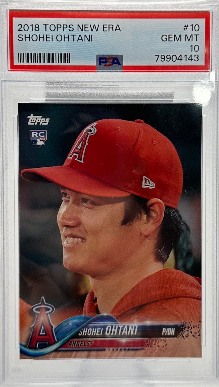 2018 Topps New Era - Shohei Ohtani 10 -  PSA 10