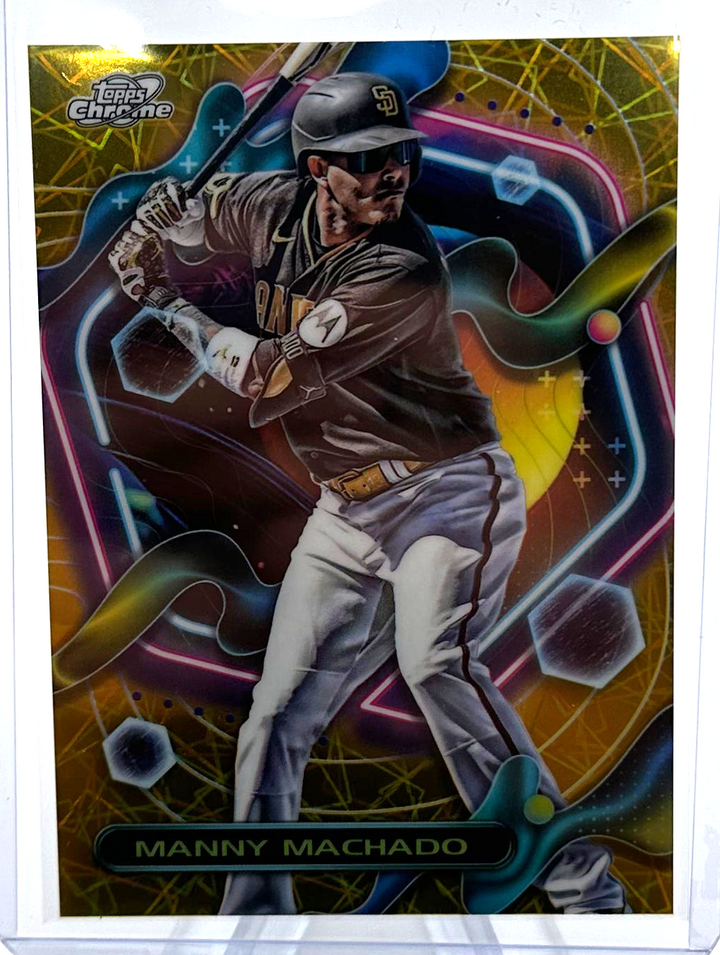 2023 Topps Cosmic Chrome - Manny Machado 65 - Gold Interstellar /50