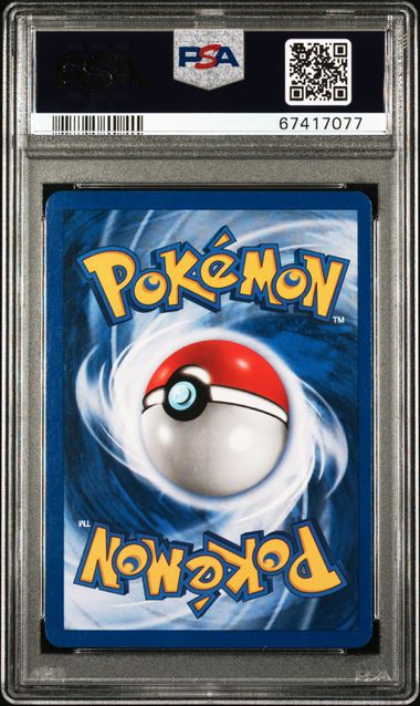 2000 Pokemon Meganium 10/111 - Holo - 1st Edition - Neo Genesis - PSA 8