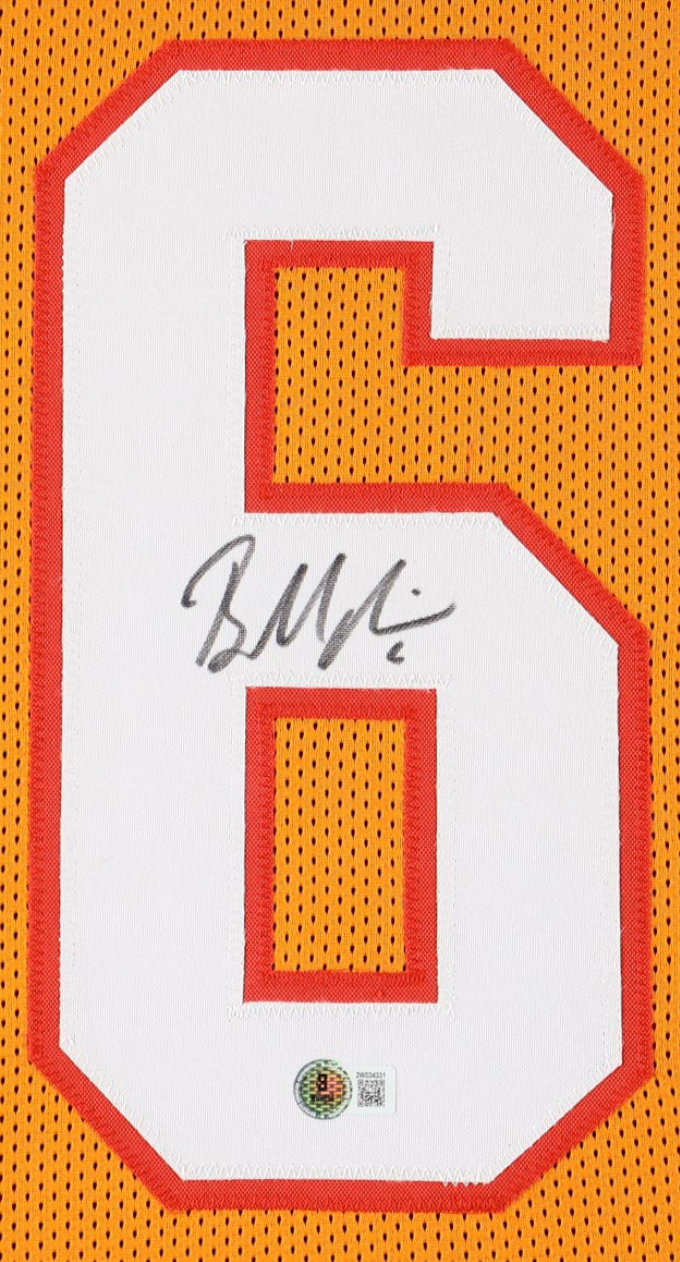 Baker Mayfield Autographed Signed Custom Framed Jersey Display (Beckett)