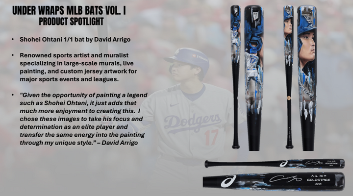 2026 Fanatics Under Wraps MLB Bats Volume-1 (Single Mystery Box)