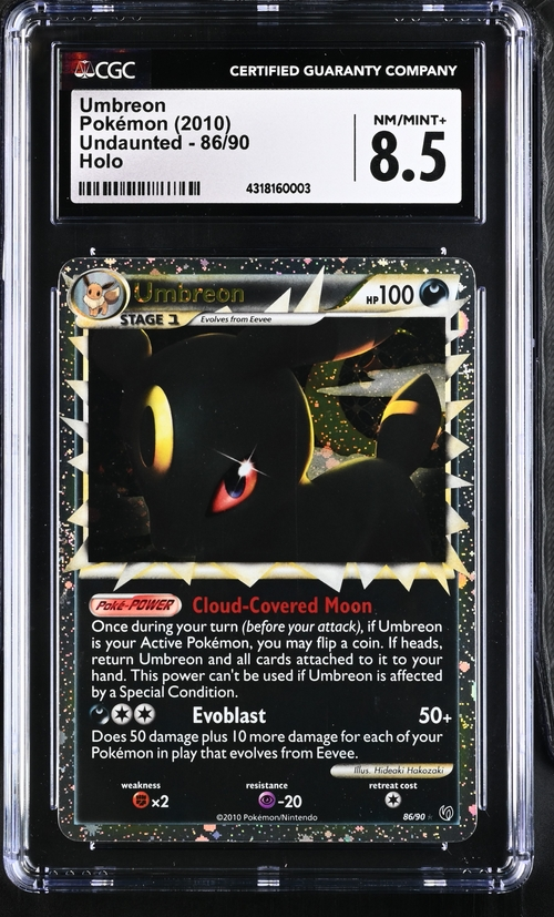 Umbreon (Prime) - Undaunted (UD) - 2010 Pokemon - CGC 8.5