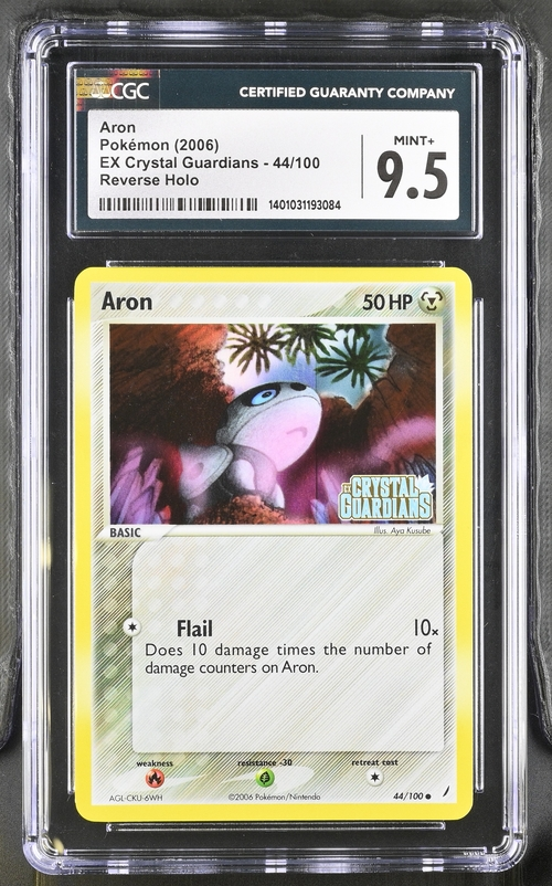 Aron - Crystal Guardians - 2006 Pokemon - CGC 9.5