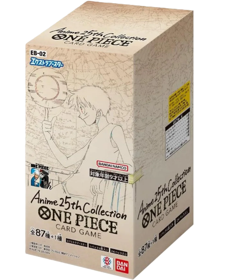 (Japanese) One Piece TCG:  Anime 25th Collection EB-02 Booster Box