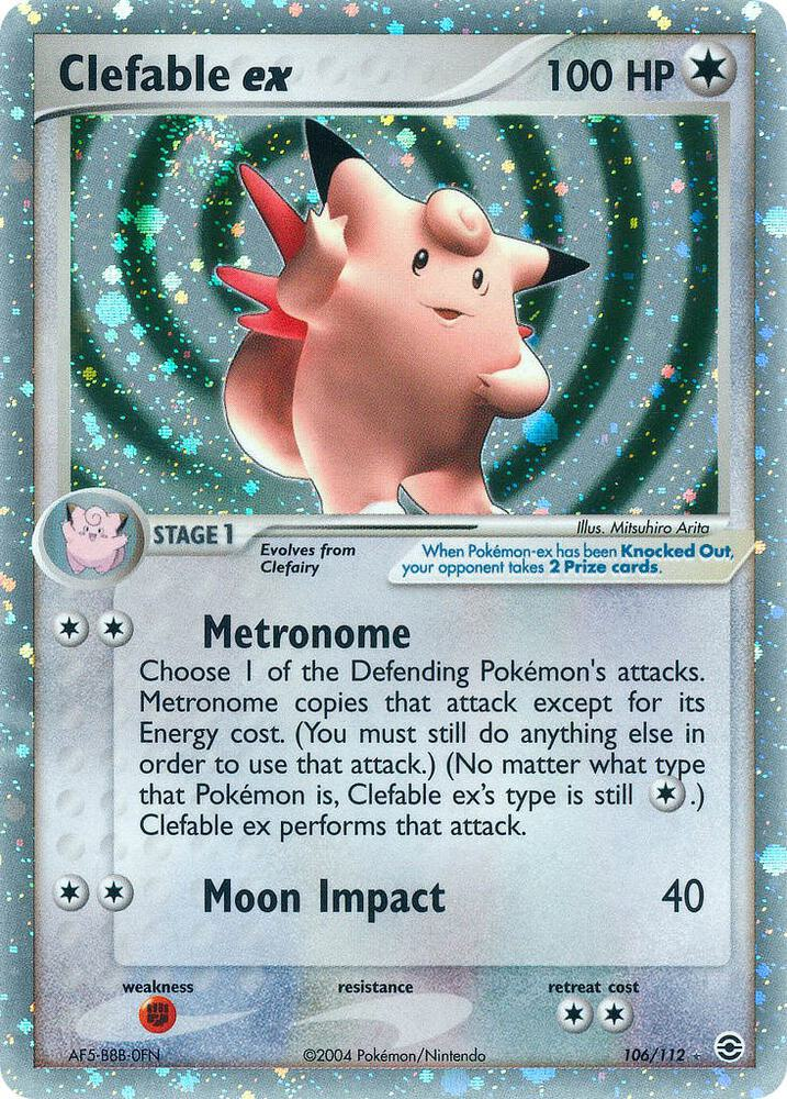 Clefable ex - FireRed & LeafGreen (RG)