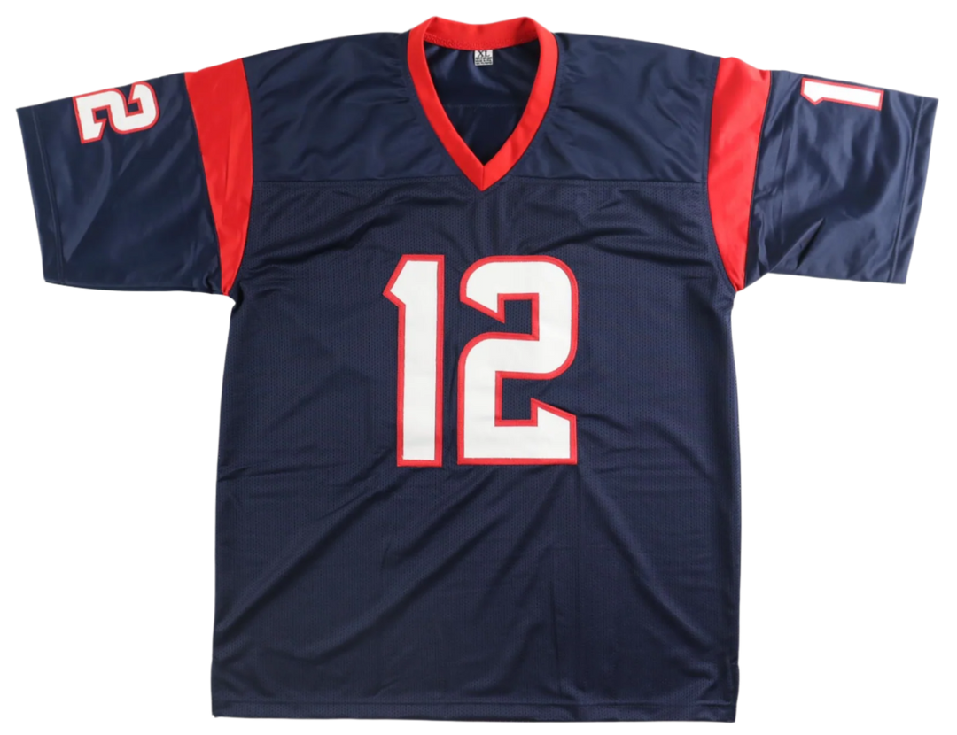 Nico Collins Autographed Signed Texans Football Jersey (Beckett)