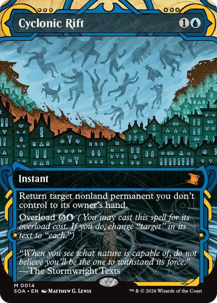 Cyclonic Rift - Secrets of Strixhaven: Mystical Archive (SOA)