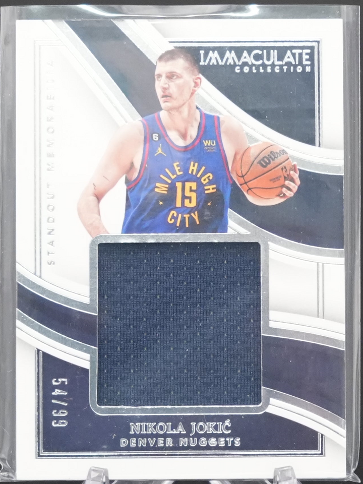 2022-23 Panini Immaculate Basketball - Nikola Jokic ISM-NIK  - Standout Memorabilia /99