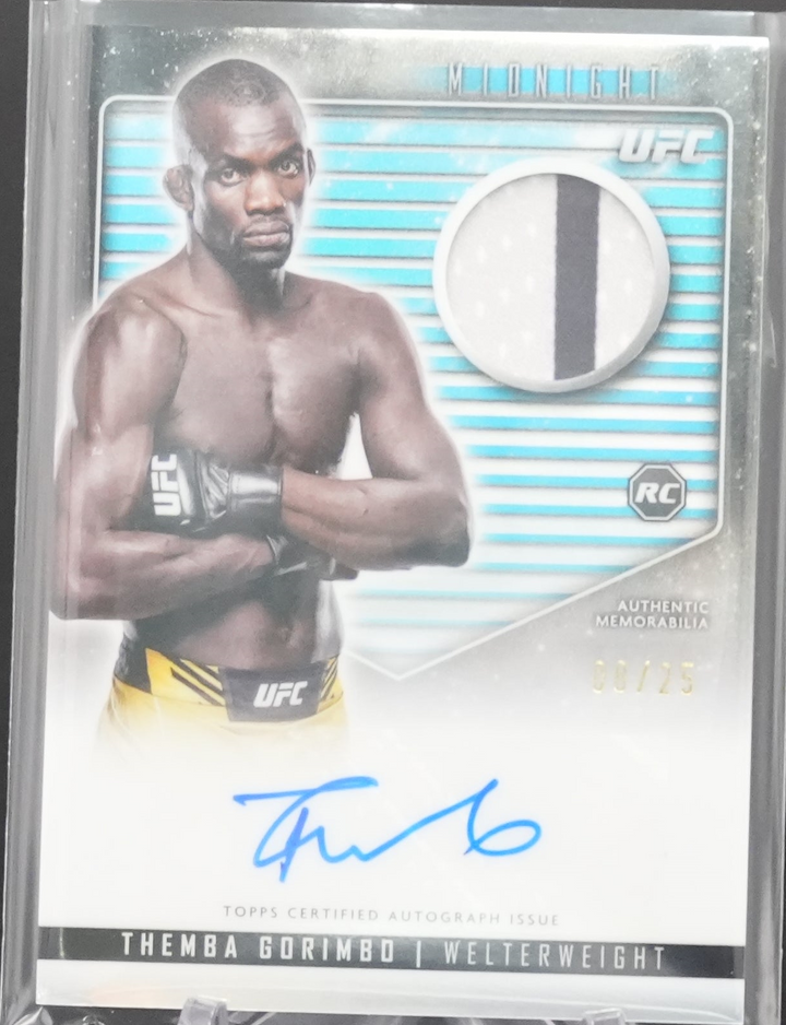 2024 Topps Midnight UFC - Themba Gorimbo - Moonrise RPA /25