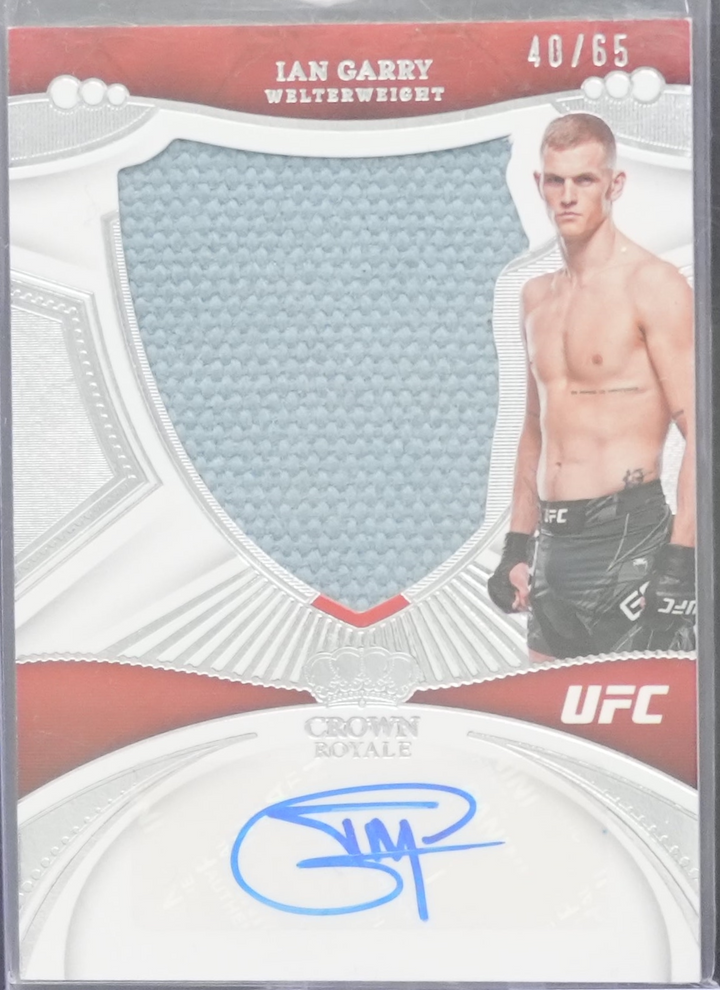 2023 Panini Chronicles Crown UFC - Ian Garry SL-IGR - Crown Royale Silhouettes /65