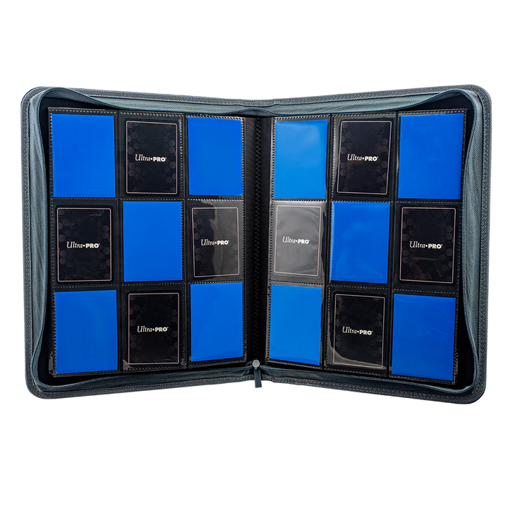 Vivid Deluxe 9-Pocket Zippered Ultra PRO Binder