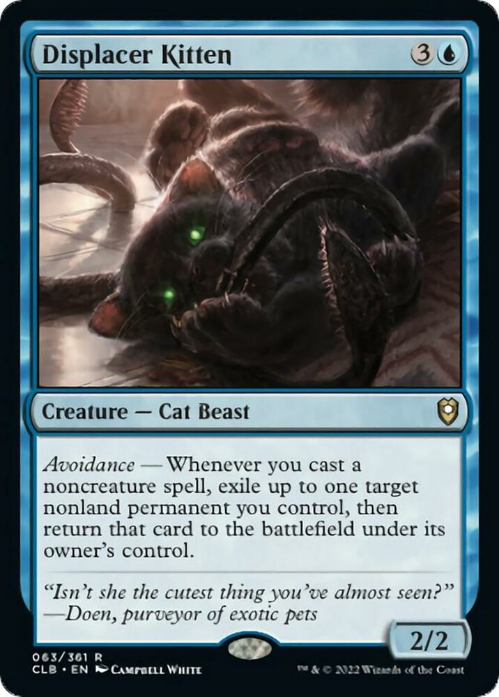 Displacer Kitten - Commander Legends: Battle for Baldur's Gate (CLB)