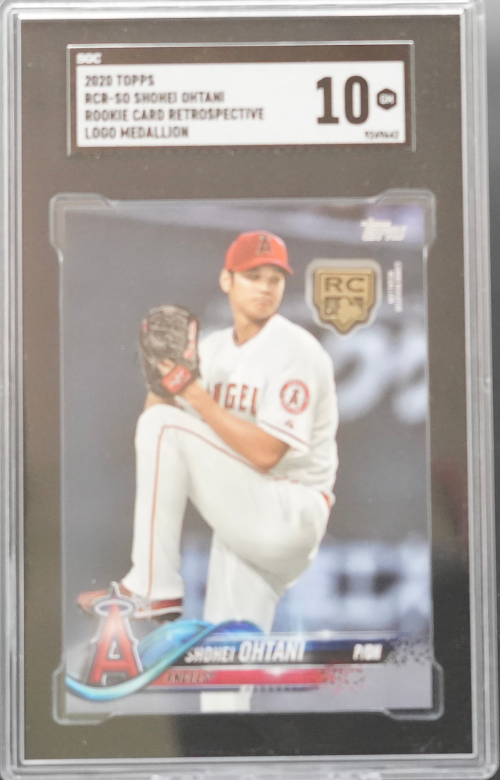 2020 Topps - Shohei Ohtani RCR-SO - Logo Medallion - SGC 10