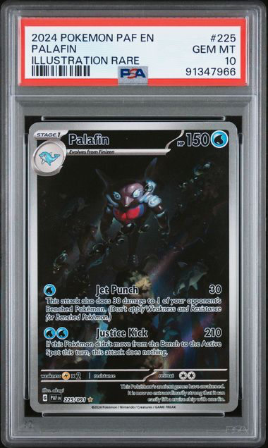 Paladin 225/091 - Paldean Fates - 2024 Pokemon - PSA 10
