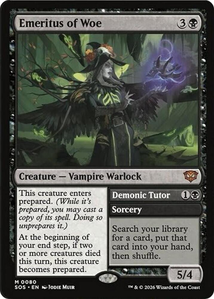 Emeritus of Woe - Secrets of Strixhaven (SOS)